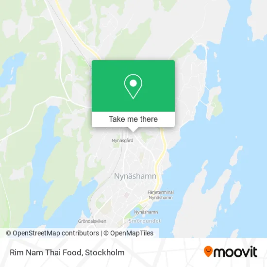 Rim Nam Thai Food map