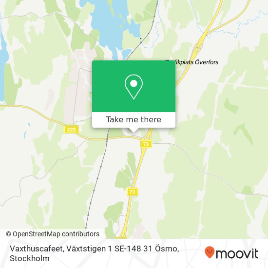 Vaxthuscafeet, Växtstigen 1 SE-148 31 Ösmo map