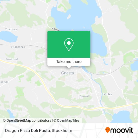 Dragon Pizza Deli Pasta map