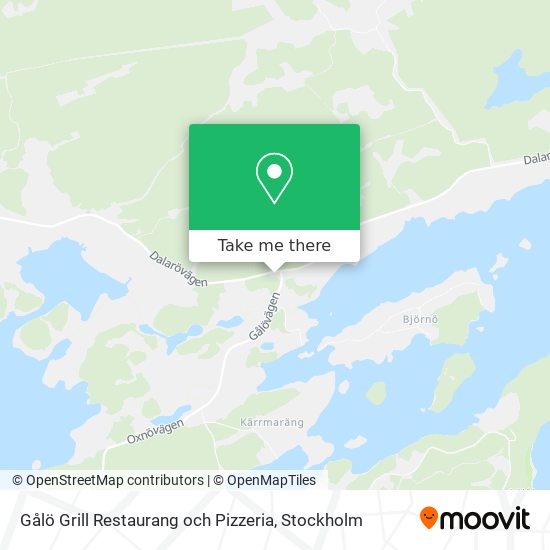 Gålö Grill Restaurang och Pizzeria map