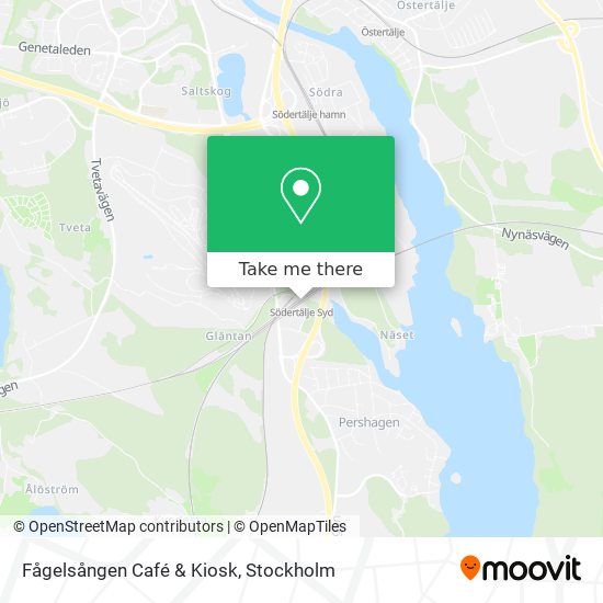 Fågelsången Café & Kiosk map