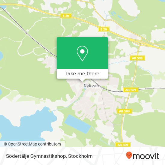 Södertälje Gymnastikshop, Holländarevägen 11 SE-155 31 Nykvarn map