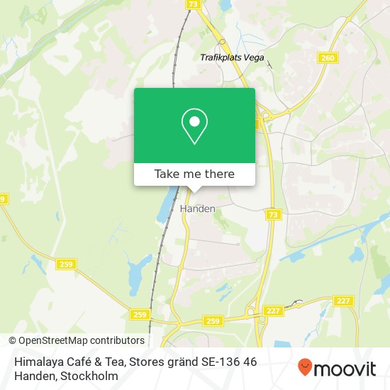 Himalaya Café & Tea, Stores gränd SE-136 46 Handen map