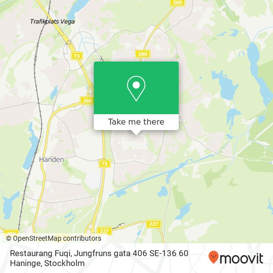 Restaurang Fuqi, Jungfruns gata 406 SE-136 60 Haninge map