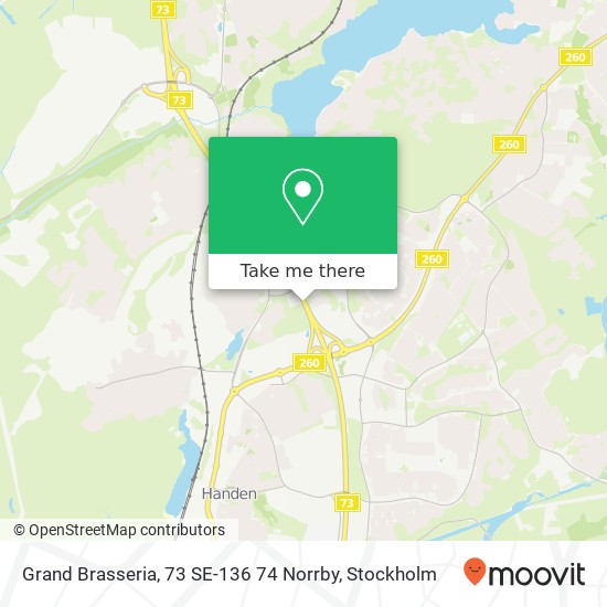 Grand Brasseria, 73 SE-136 74 Norrby map