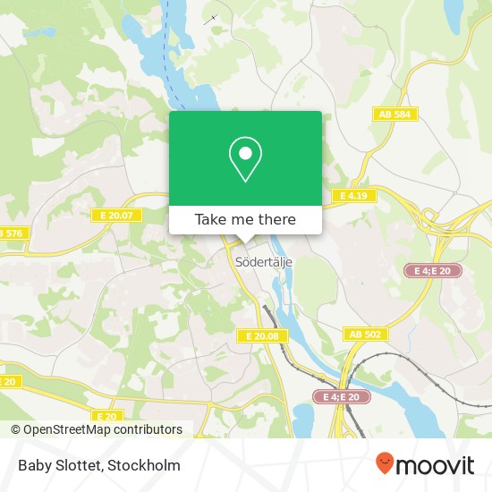 Baby Slottet, Nygatan 30 SE-151 72 Södertälje map