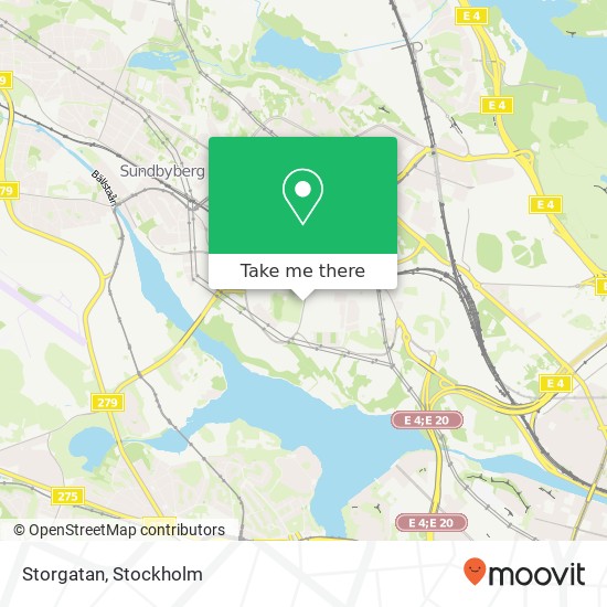 Storgatan map