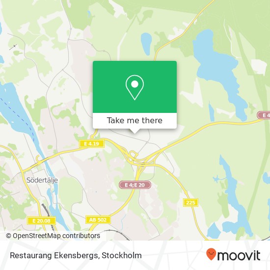 Restaurang Ekensbergs, Morabergsvägen 21 SE-152 42 Södertälje map