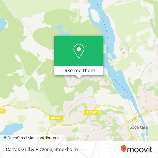 Cartas Grill & Pizzeria, Keramikvägen 36 SE-151 55 Södertälje map