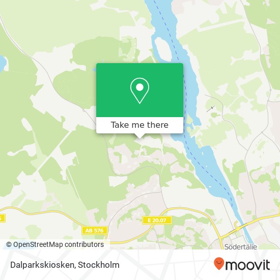 Dalparkskiosken, Källhagenstigen 28 SE-151 56 Södertälje map