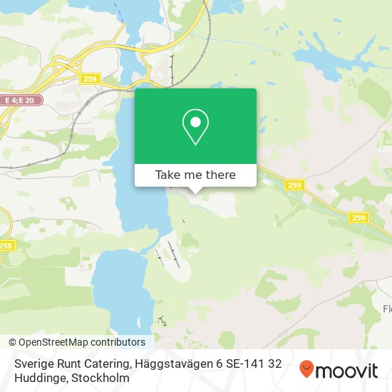 Sverige Runt Catering, Häggstavägen 6 SE-141 32 Huddinge map