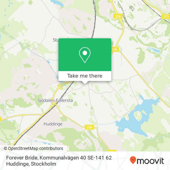 Forever Bride, Kommunalvägen 40 SE-141 62 Huddinge map