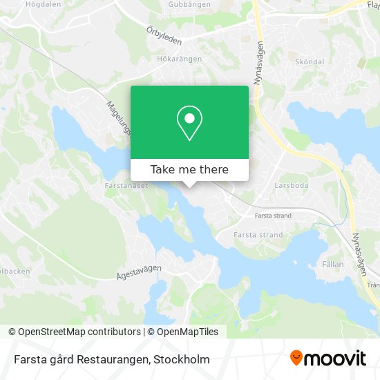 Farsta gård Restaurangen map