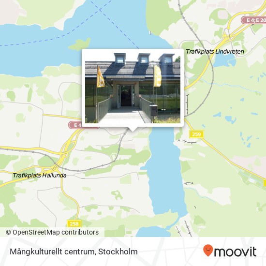 Mångkulturellt centrum map