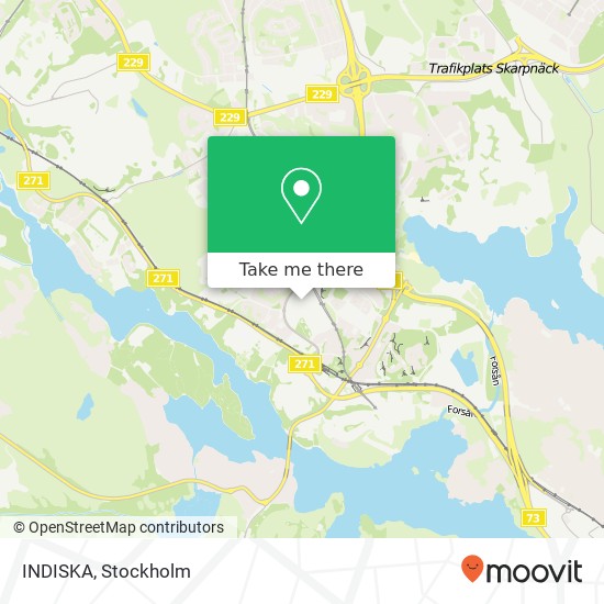 INDISKA, Farstaplan 25 SE-123 47 Stockholm map