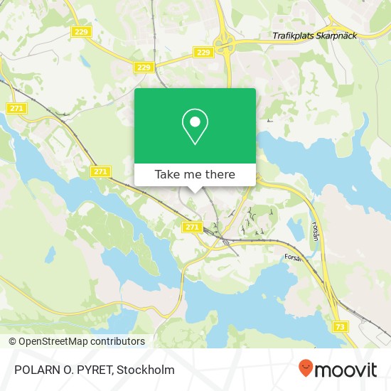 POLARN O. PYRET, Storforsplan 11 SE-123 47 Stockholm map