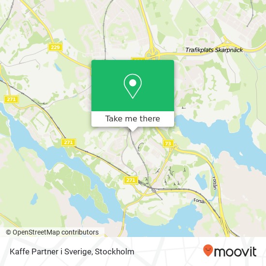 Kaffe Partner i Sverige, Lysviksgatan 34 SE-123 42 Stockholm map