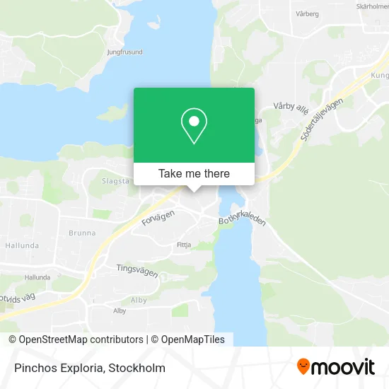 Pinchos Exploria map