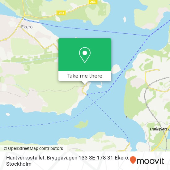 Hantverksstallet, Bryggavägen 133 SE-178 31 Ekerö map