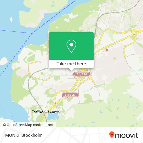 MONKI, Byholmsgången 1 SE-127 48 Stockholm map