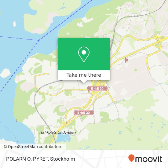 POLARN O. PYRET, Bredholmsgatan 14 SE-127 48 Stockholm map