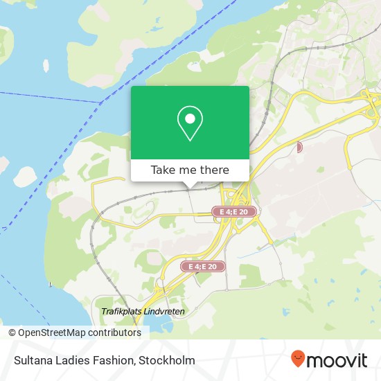 Sultana Ladies Fashion, Skärholmsgången 32 SE-127 48 Stockholm map