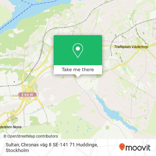 Sultan, Chronas väg 8 SE-141 71 Huddinge map