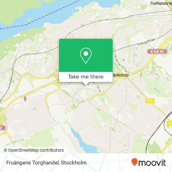 Fruängens Torghandel, Fruängstorget SE-129 52 Hägersten map