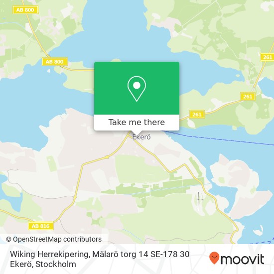 Wiking Herrekipering, Mälarö torg 14 SE-178 30 Ekerö map