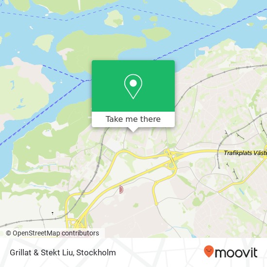 Grillat & Stekt Liu, Vita Liljans väg 65 SE-127 34 Skärholmen map