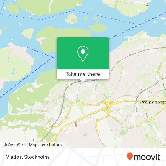 Vlados, Bredängstorget 23 SE-127 32 Skärholmen map