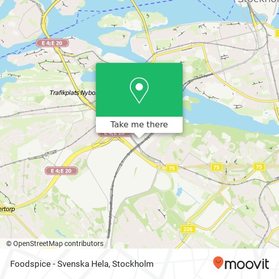 Foodspice - Svenska Hela, Årsta Skolgränd 16A SE-117 43 Stockholm map