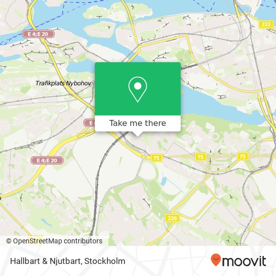 Hallbart & Njutbart, Malgomajvägen 10 SE-120 60 Stockholm map