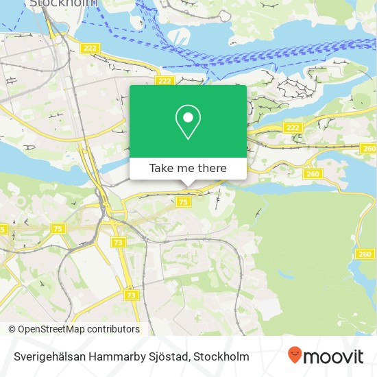 Sverigehälsan Hammarby Sjöstad, Hammarby Fabriksväg 61 SE-120 30 Stockholm map