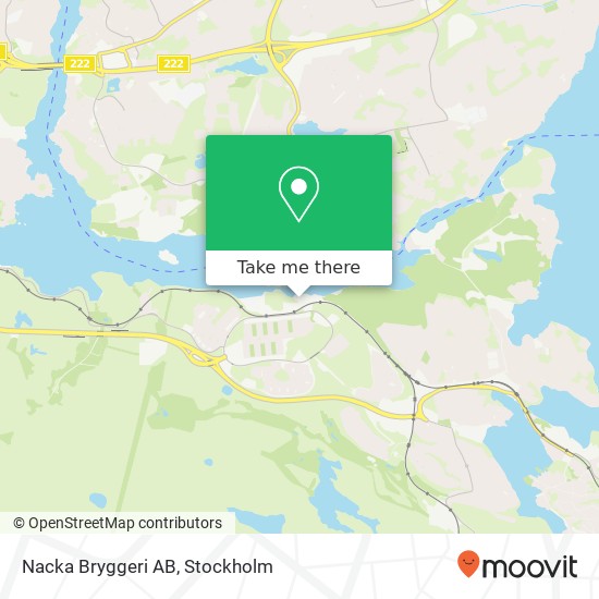 Nacka Bryggeri AB map