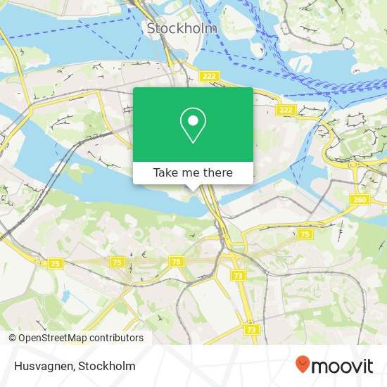 Husvagnen, Hammarby Slussväg SE-118 60 Stockholm map