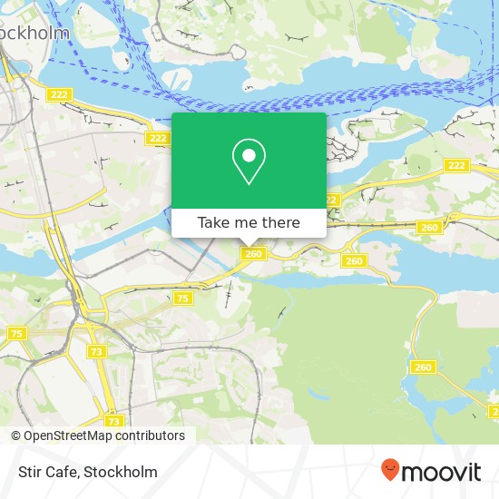 Stir Cafe, Skeppsmäklargatan 3 SE-120 69 Stockholm map