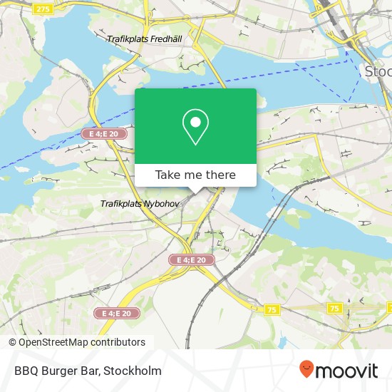 BBQ Burger Bar, Liljeholmstorget 9 SE-117 61 Stockholm map