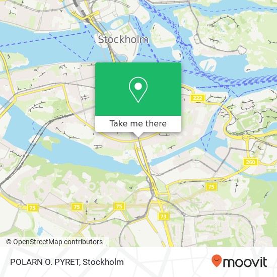 POLARN O. PYRET, Götgatan 132 SE-118 62 Stockholm map