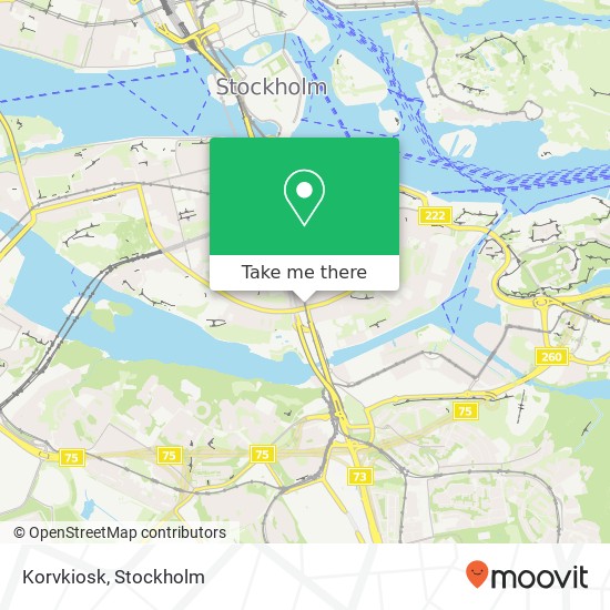 Korvkiosk, Götgatan 132 SE-118 62 Stockholm map