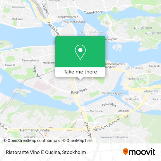 Ristorante Vino E Cucina map
