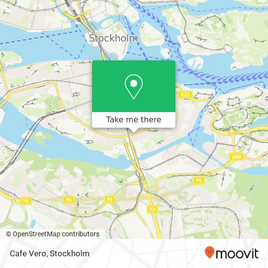 Cafe Vero, Ringvägen 110 SE-116 61 Stockholm map