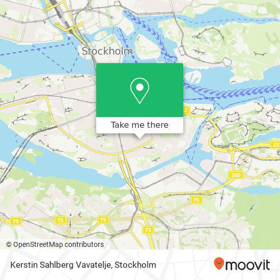 Kerstin Sahlberg Vavatelje, Södermannagatan 50 SE-116 65 Stockholm map