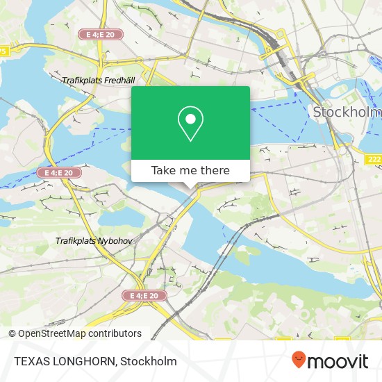 TEXAS LONGHORN, Hornsgatan 180 SE-117 34 Stockholm map