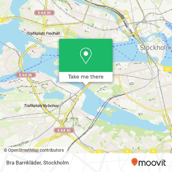 Bra Barnkläder, Hornstulls strand 11 SE-117 39 Stockholm map