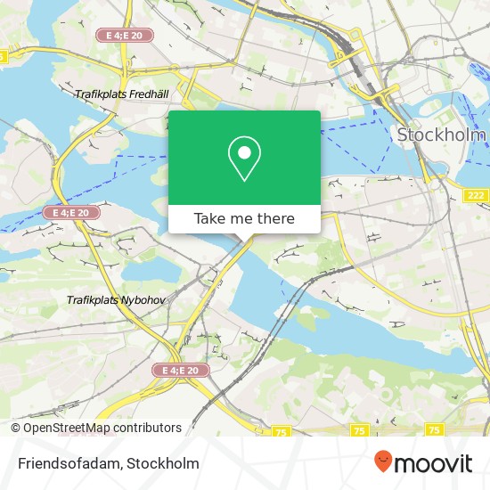 Friendsofadam, Hornstulls strand 13 SE-117 39 Stockholm map