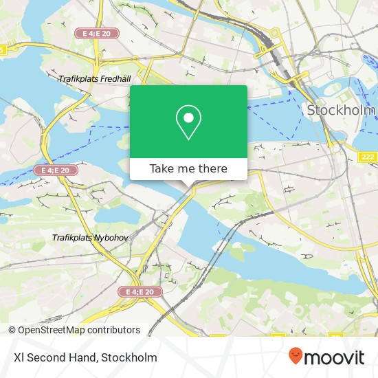 Xl Second Hand, Hornsgatan 149 SE-117 34 Stockholm map
