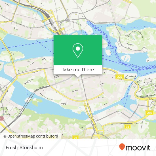 Fresh, Medborgarplatsen 3 SE-118 26 Stockholm map