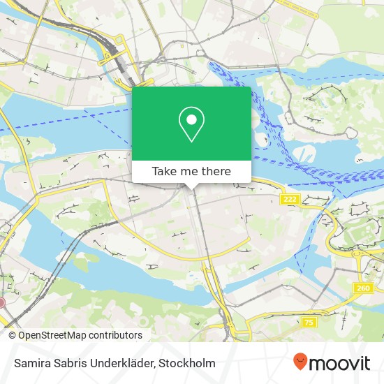 Samira Sabris Underkläder, Götgatan 46 SE-118 26 Stockholm map