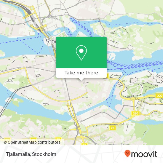 Tjallamalla, Bondegatan 46 SE-116 33 Stockholm map